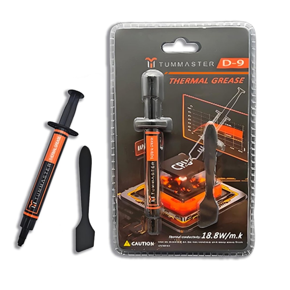 D-9 (incl. Spatula,2g/4g Box) Ultimate Performance Thermal Paste for Computer...
