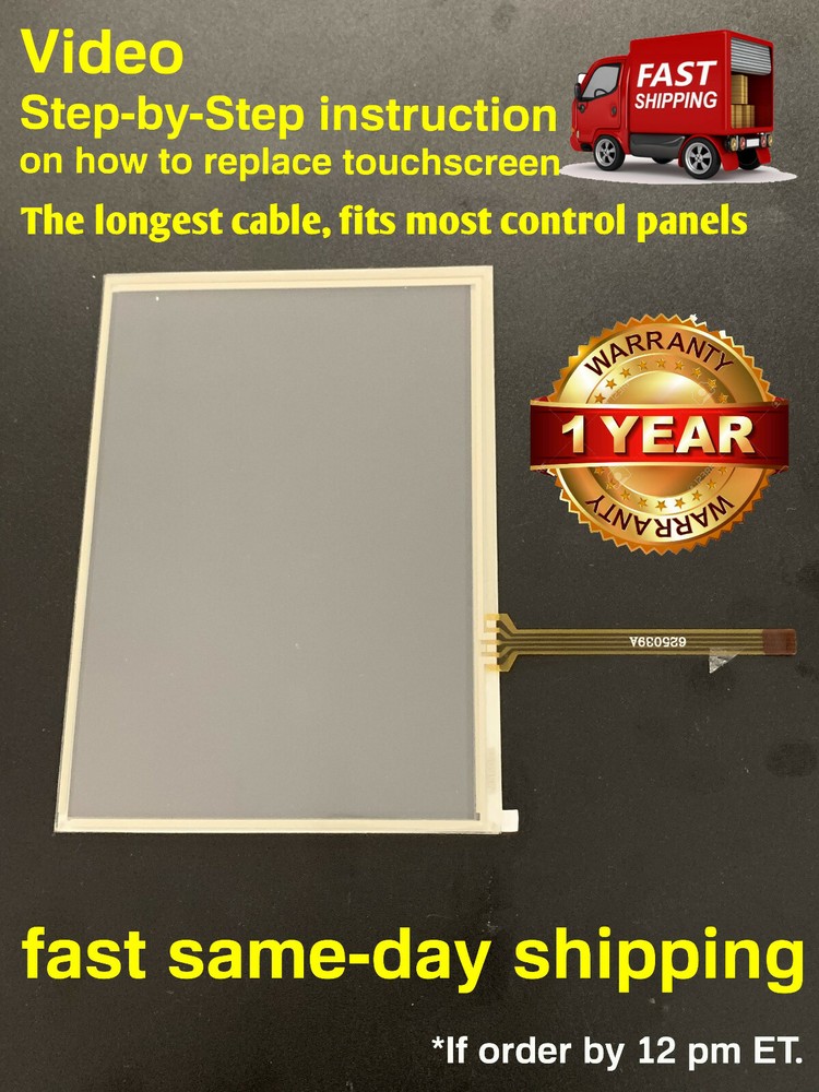 REPLACEMENT TOUCH SCREEN FOR GE MICROWAVE CONTROL PANEL,SEE MODELS LISTED
