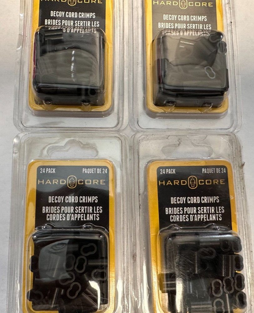 96-HARD CORE DECOY CORE CRIMPS 4-24 PACKS NEW