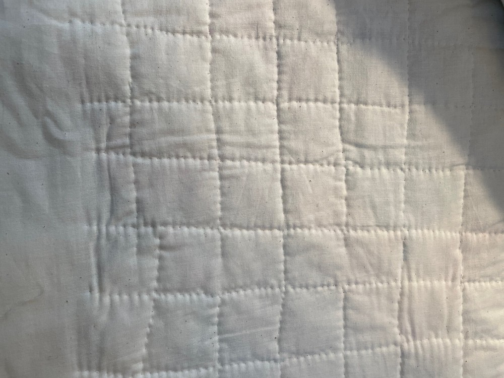 100% Cotton New Handmade Patchwork Quilt–Vintage-Patchwork 73"x62" Needs Border