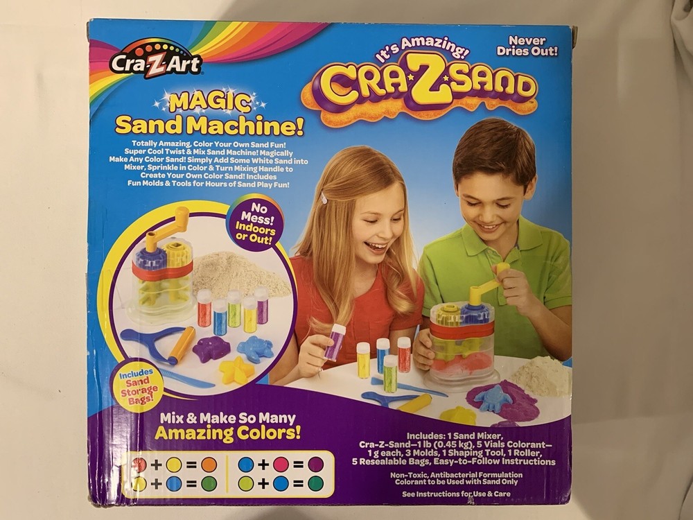 New/Sealed Car-Z-Sand Magic Sand Machine - Age 6+