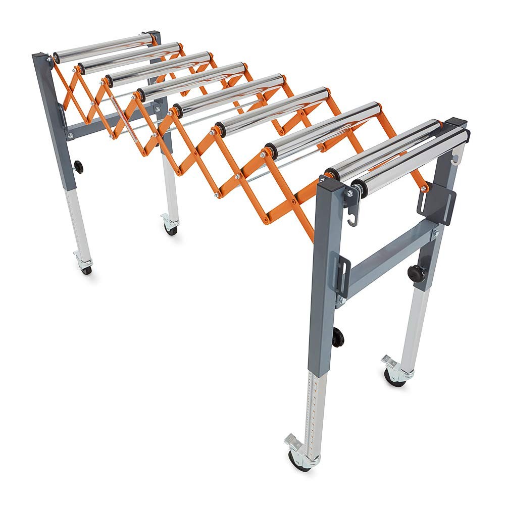 Bora Adjustable Conveyor Rollers Stand Expandable 14 to 50 Inch