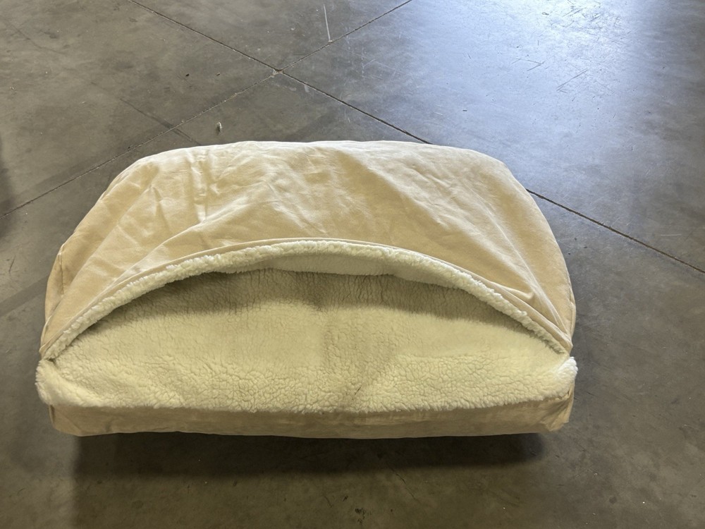 snoozer cozy cave dog bed Medium Rectangle Buckskin