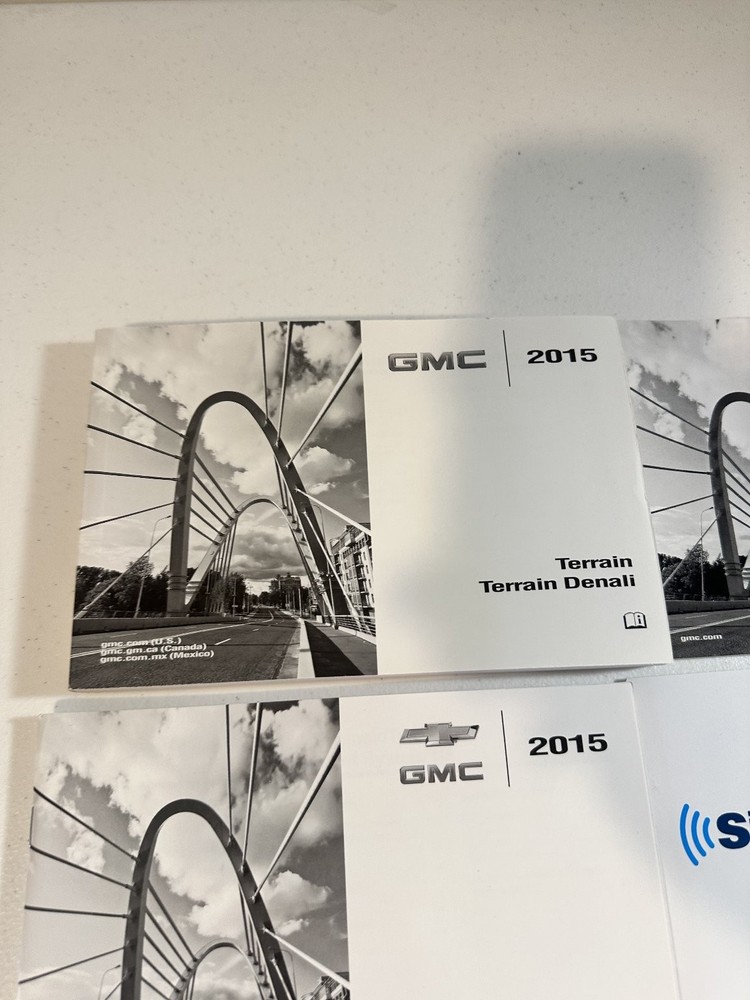2015 GMC Terrain Denali Owner's Manual Set