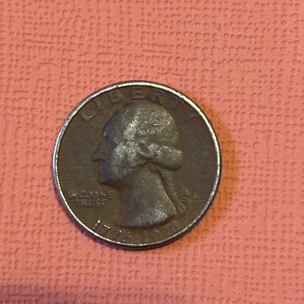 1776-1976 Bicentennial Quarter Errors no clad layer filled mint mark