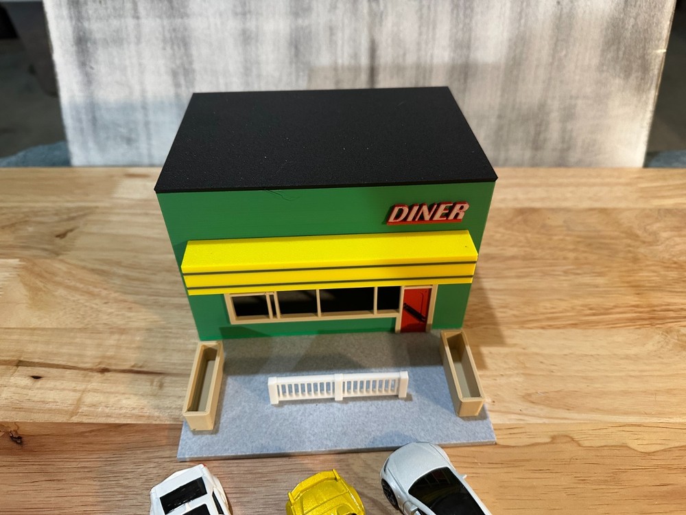 Little Goat Diner 1:64 Scale Diorama