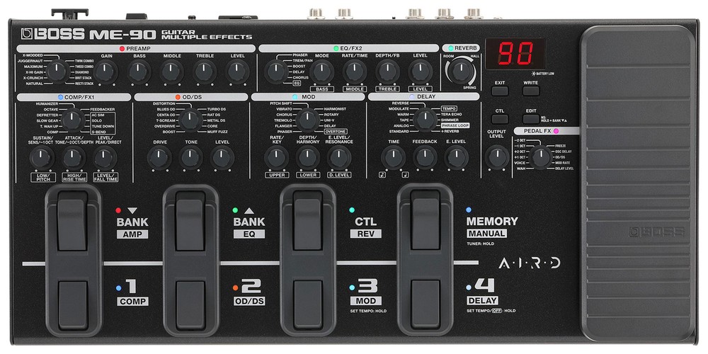 Boss ME-90 Guitar Multi-Effects w/ Power Supply