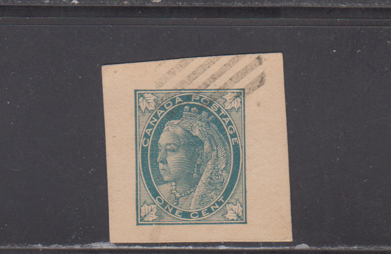 CANADA 1897 / CUT SQUARE USED - SCOTT # UX17