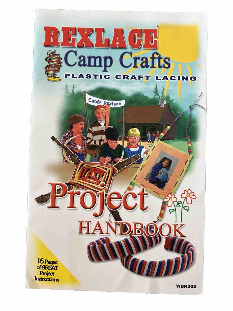 Replace Camp Crafts Plastic Craft Lacing Book