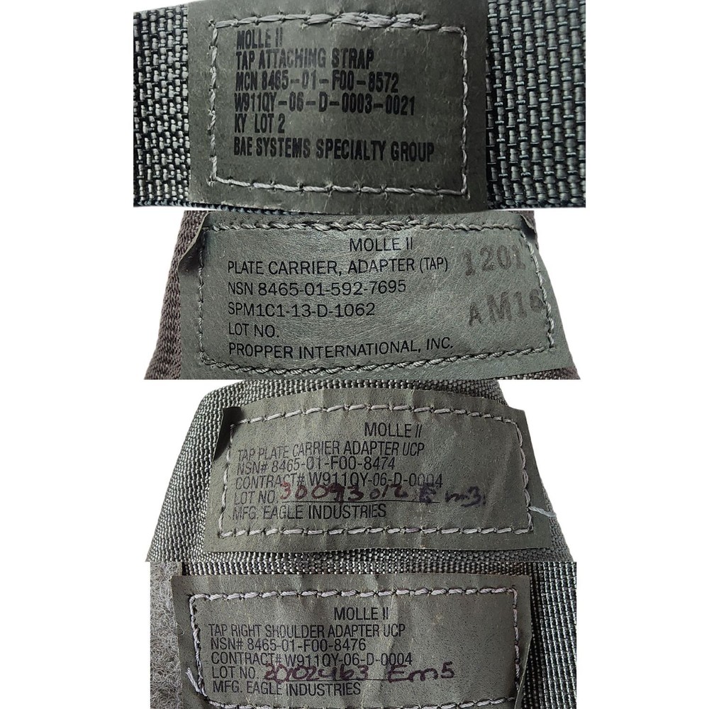 Used Serviceable ACU MOLLE Tactical Assault Panel (TAP) With Strap *mocinc.1982*