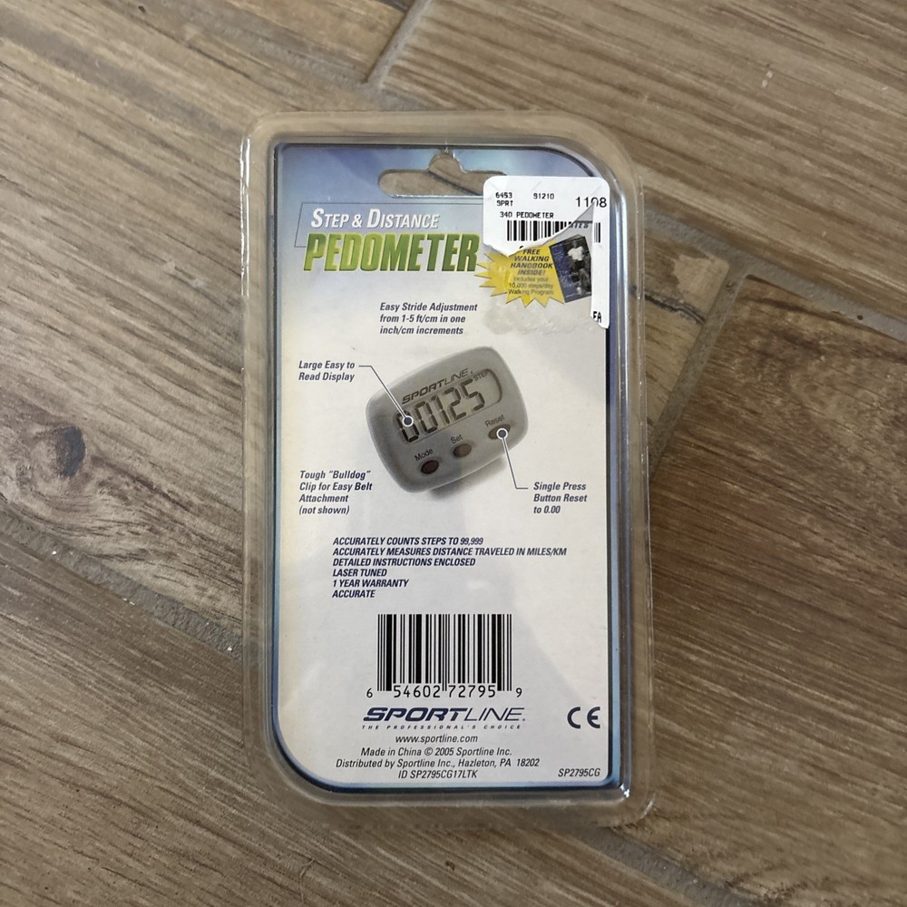 sport line pedometer 340