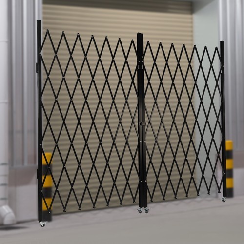 Folding Security Gate Double Door Expand Gate Security Folding Scissor Gate