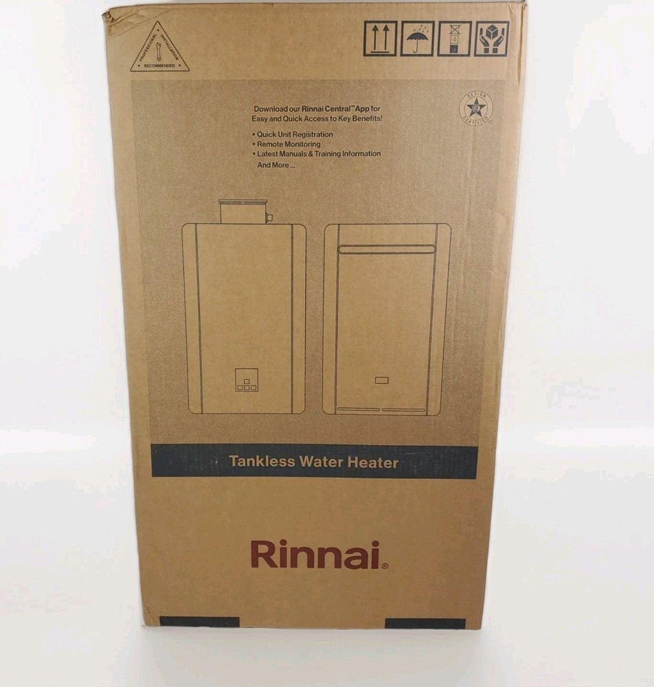 Rinnai RE160IP Internal Tankless Water Heater 160k Btu 6.6 gpm max PROPANE