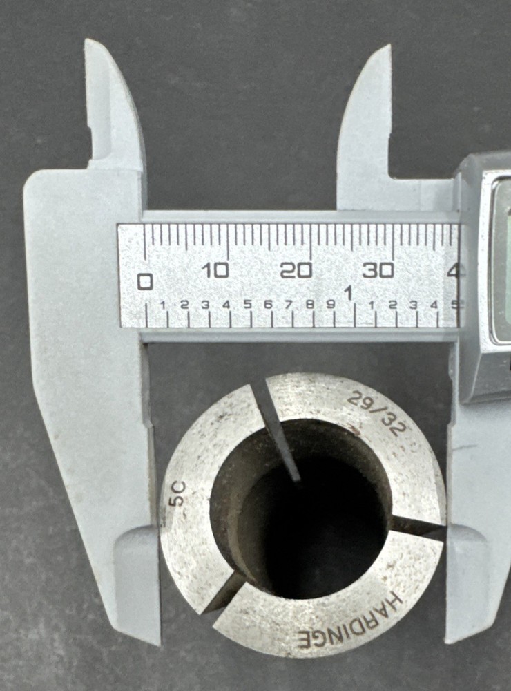 HARDINGE 5C COLLET with Internal Threads - 29/32"