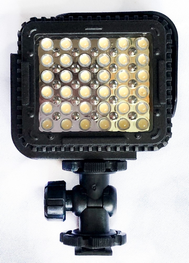 Neewer 3-Way 36 LED Light Panel USB-powered Dimmable On-camera Light