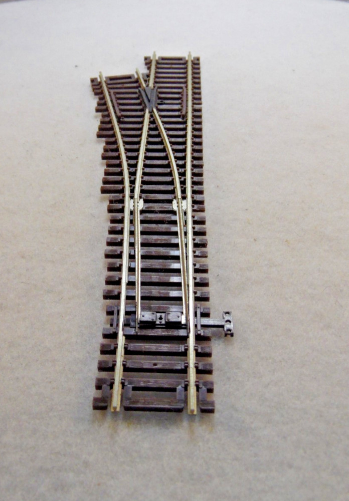 Atlas HO Scale Code 83 Nickle Silver Turnout Track Custom Line Switch Left 9"