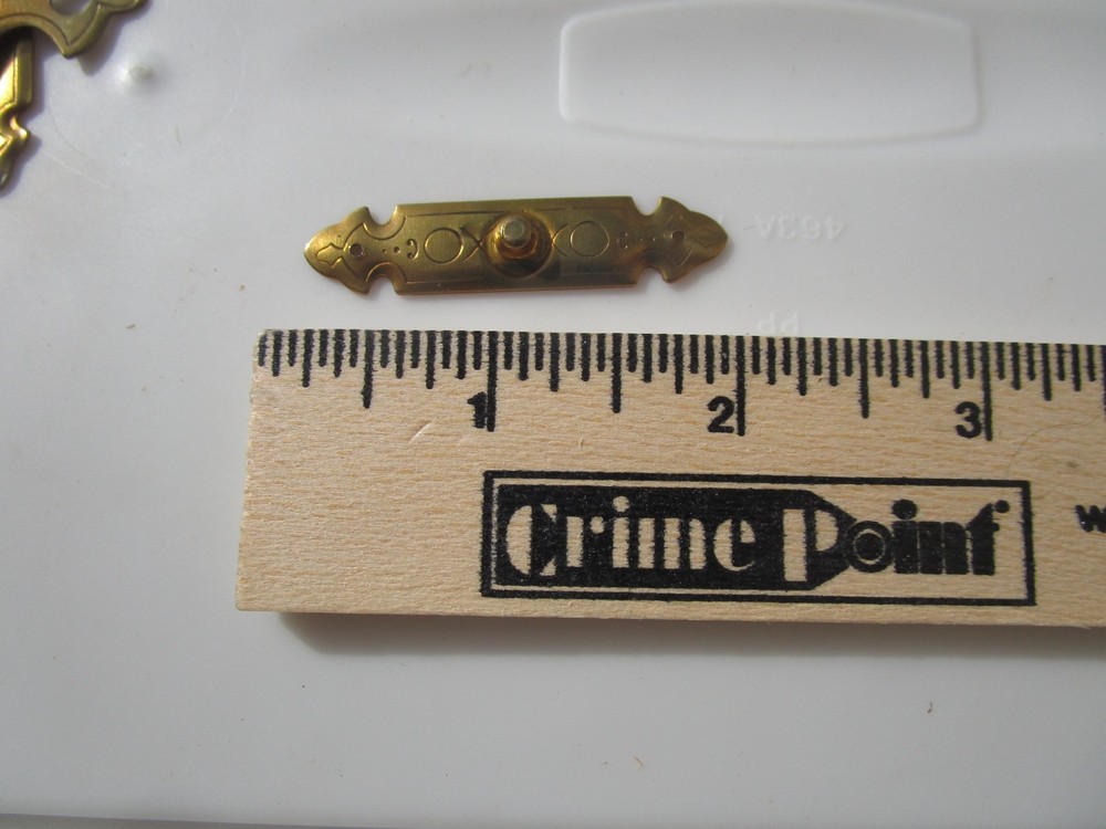 Rockler Brass decorative keepsake box catch or clasp