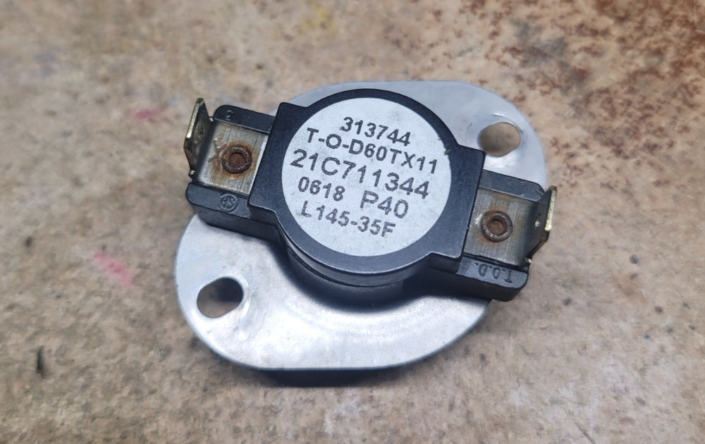 THERMOSTAT LIMIT SWITCH L145-35F 313744