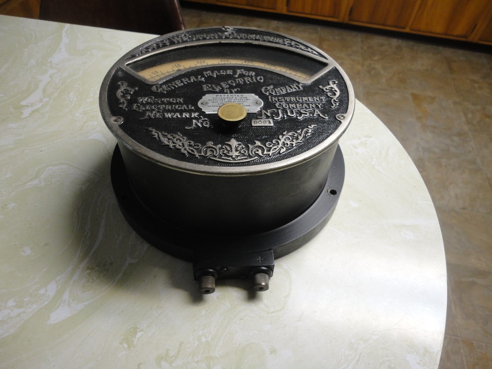 western electric voltmeter 1890