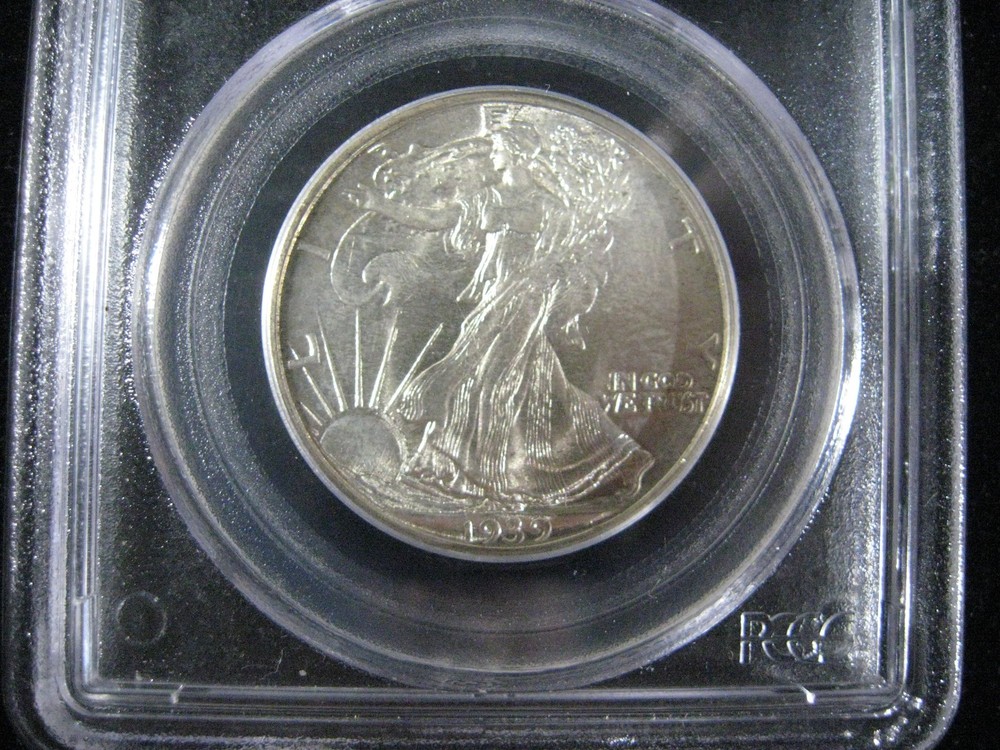 1939 WALKING LIBERTY HALF PCGS MS-64 SUPER NICE!