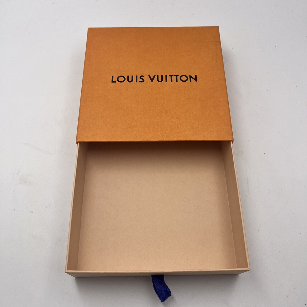 Authentic Louis Vuitton Empty Drawer Style Box 6.5”x 6.5”x 2.5”