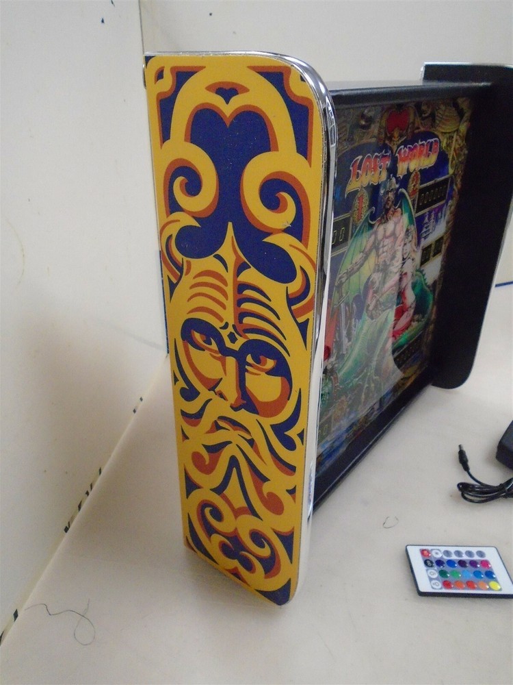 Bally Lost World Pinball Head LED Display light box