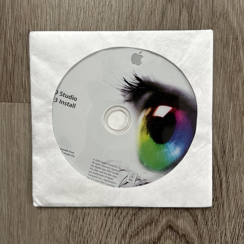 Apple DVD Studio Pro 3 Upgrade Professional DVD Authoring Software Complete