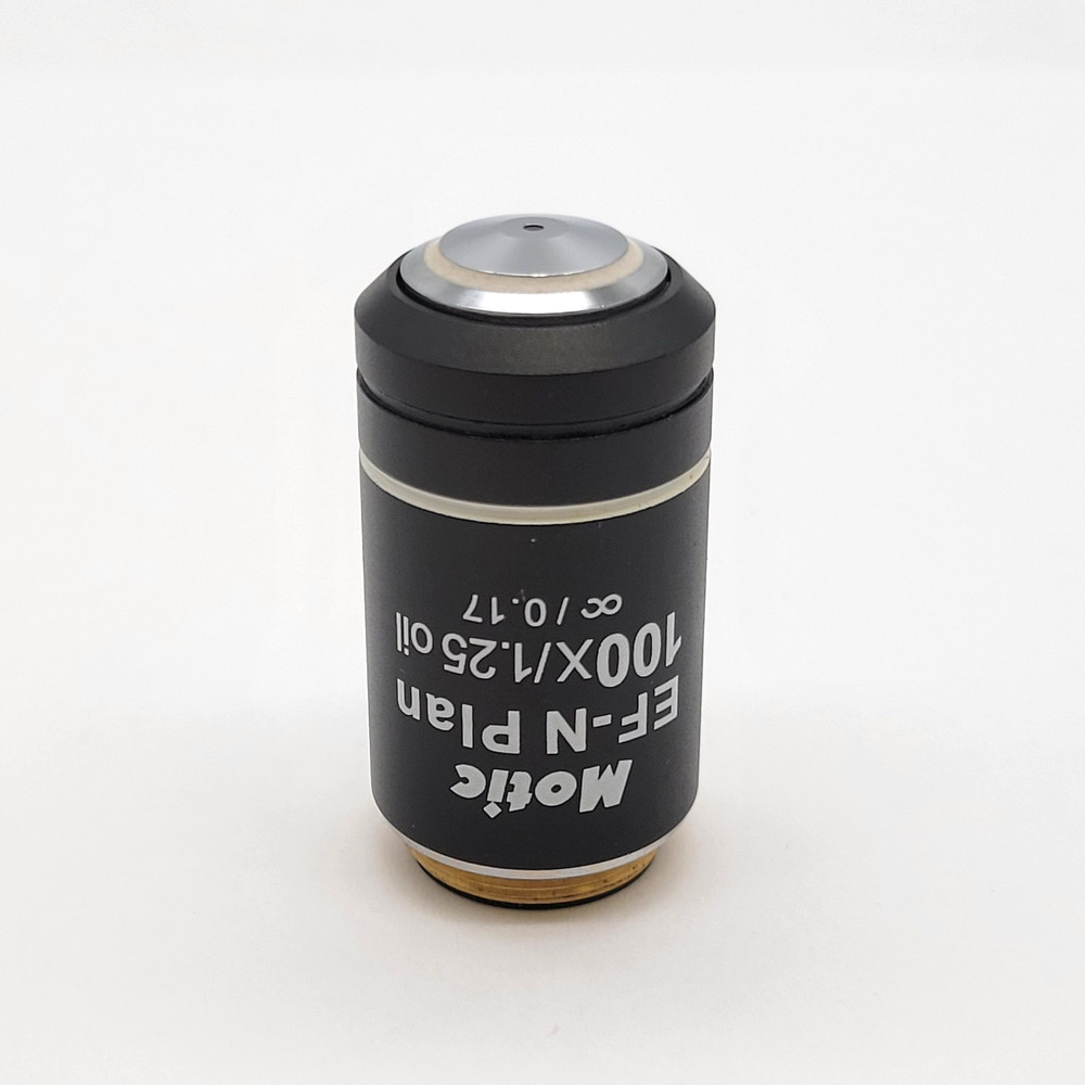 Motic Microscope Objective EF-N Plan 100x Oil ∞/0.17