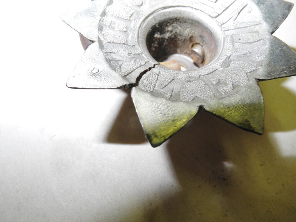 VINTAGE "NEW HOME" TREADLE SEWING MACHINE DRAWER PULL, NICE CLEAN CONDITION