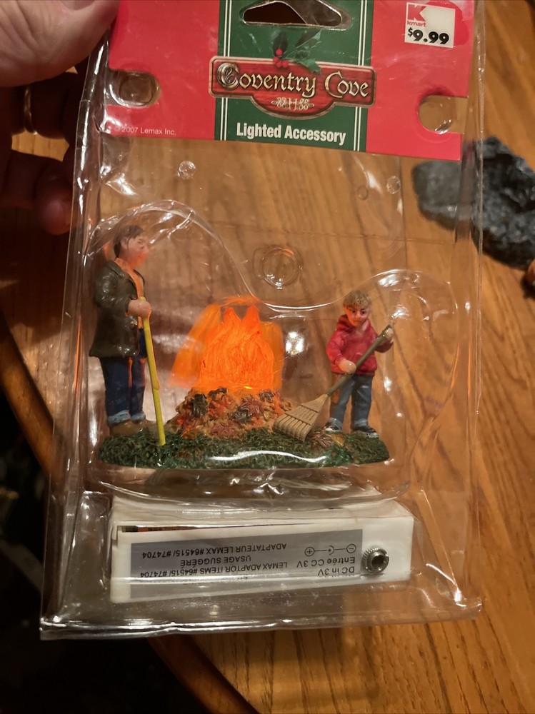 Coventry Cove Lighted Accessory Autumn Chores Works