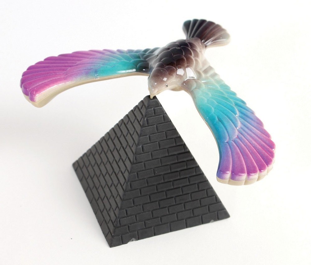 Amazing Balancing 6.5 " Bird with Triangle Stand