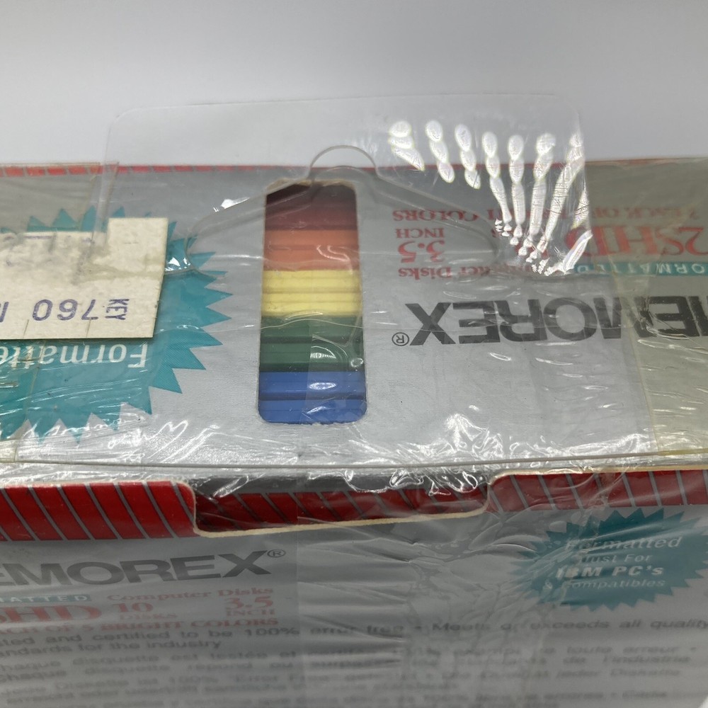 Memorex Computer Disks Formatted 2SHD 10 Pack