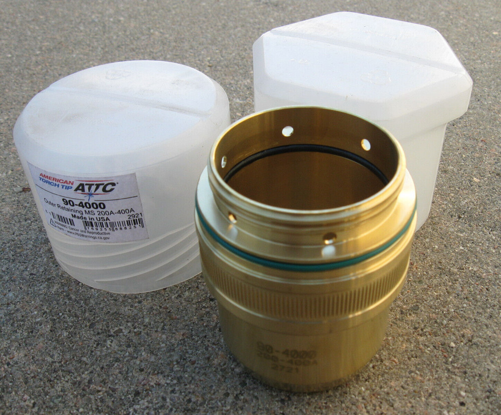 ATTC 90-4000 American Torch Tip Plasma Outer Retaining 200A-400A PHDX HPR400XD