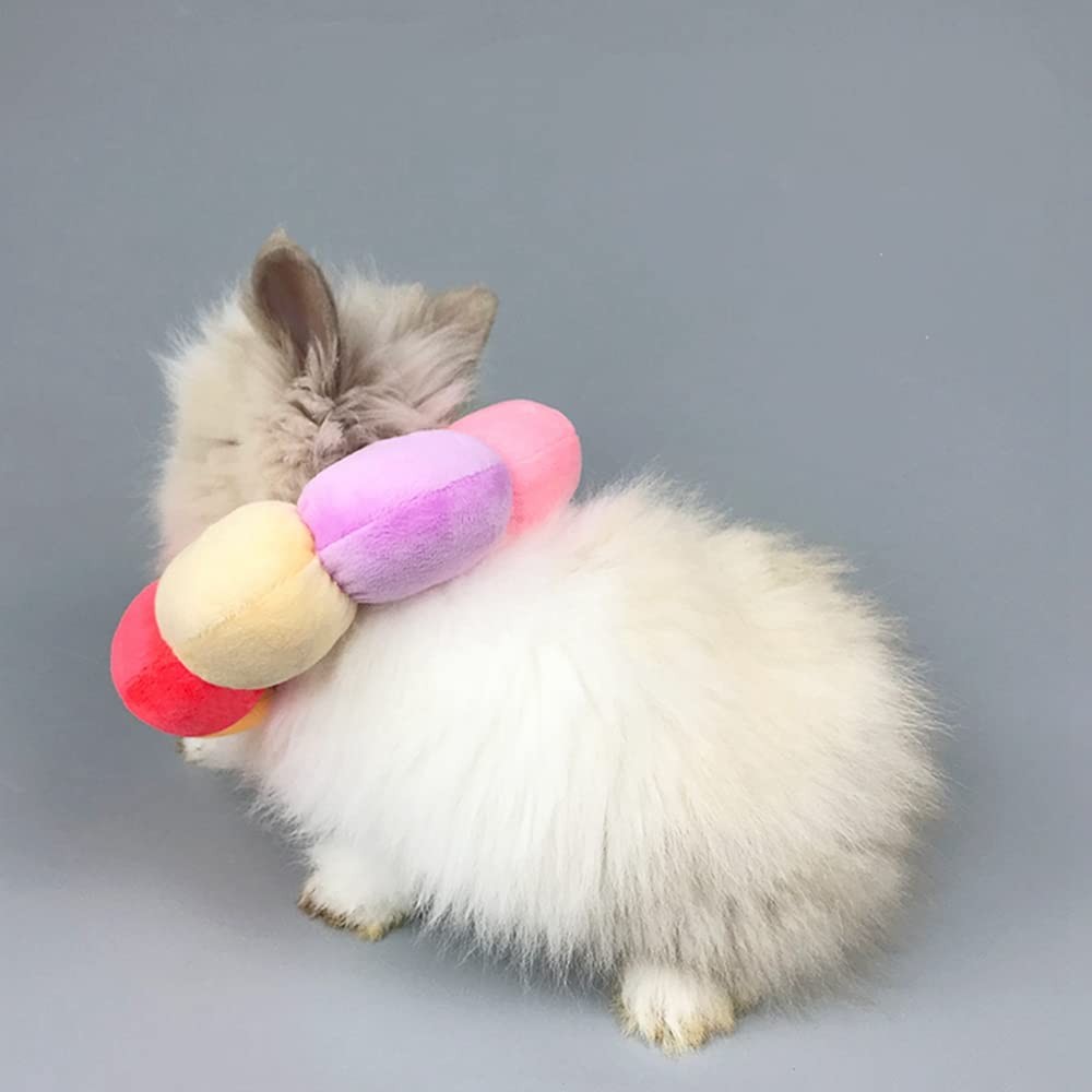 Adjustable Rabbit Protection Cone Collar,Soft Pet Recovery Collar for Rabbit/...