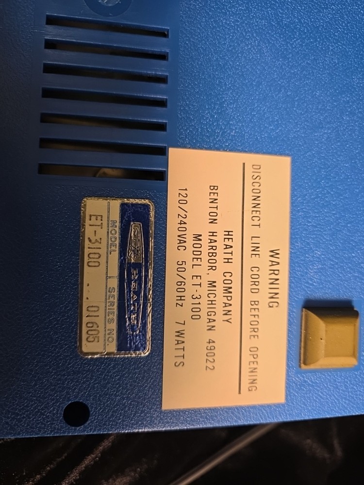 Vintage Heathkit Model ET-3100 Electronic Design Experimenter - Tested