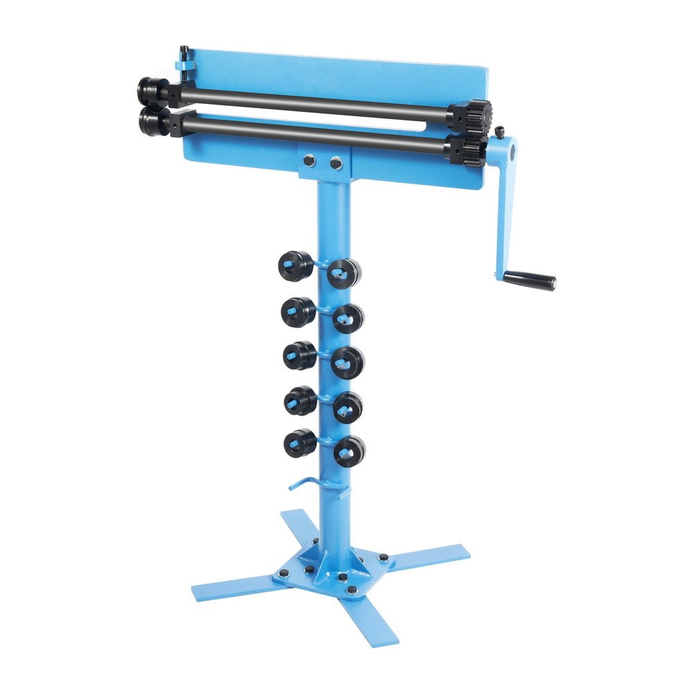 Manual Bender Bead Roller Sheet Metal Bending Machine 6 Pairs Profile Roller
