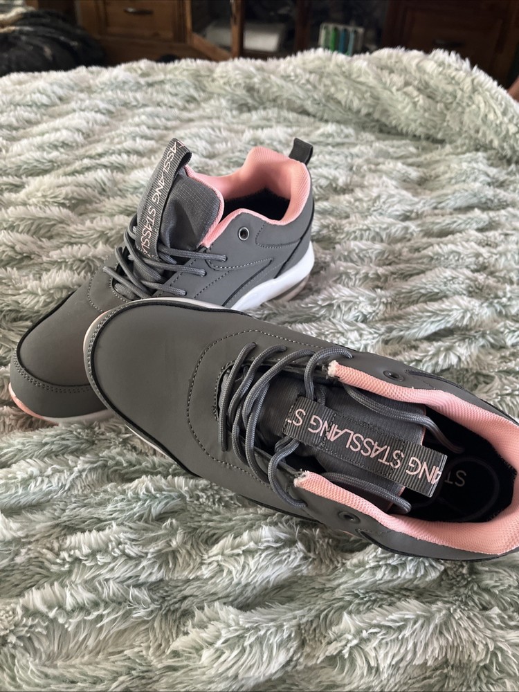Stass Lang Steel Toe Shoe Size 7