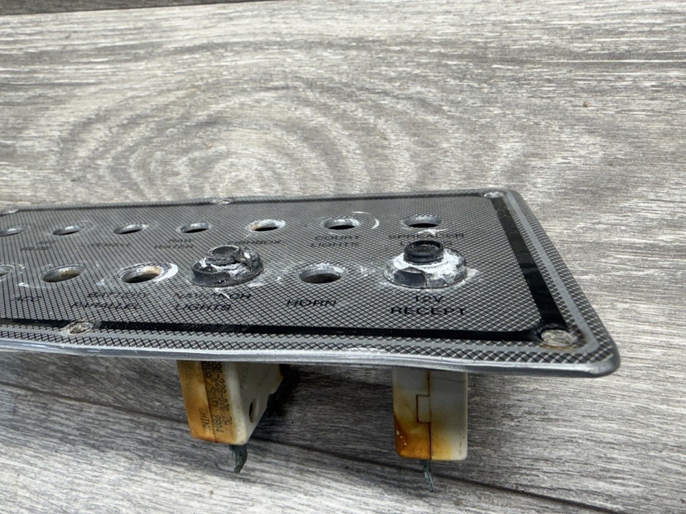 Wellcraft Boat Marine Dashboard Metal Switch Panel Breaker Panel