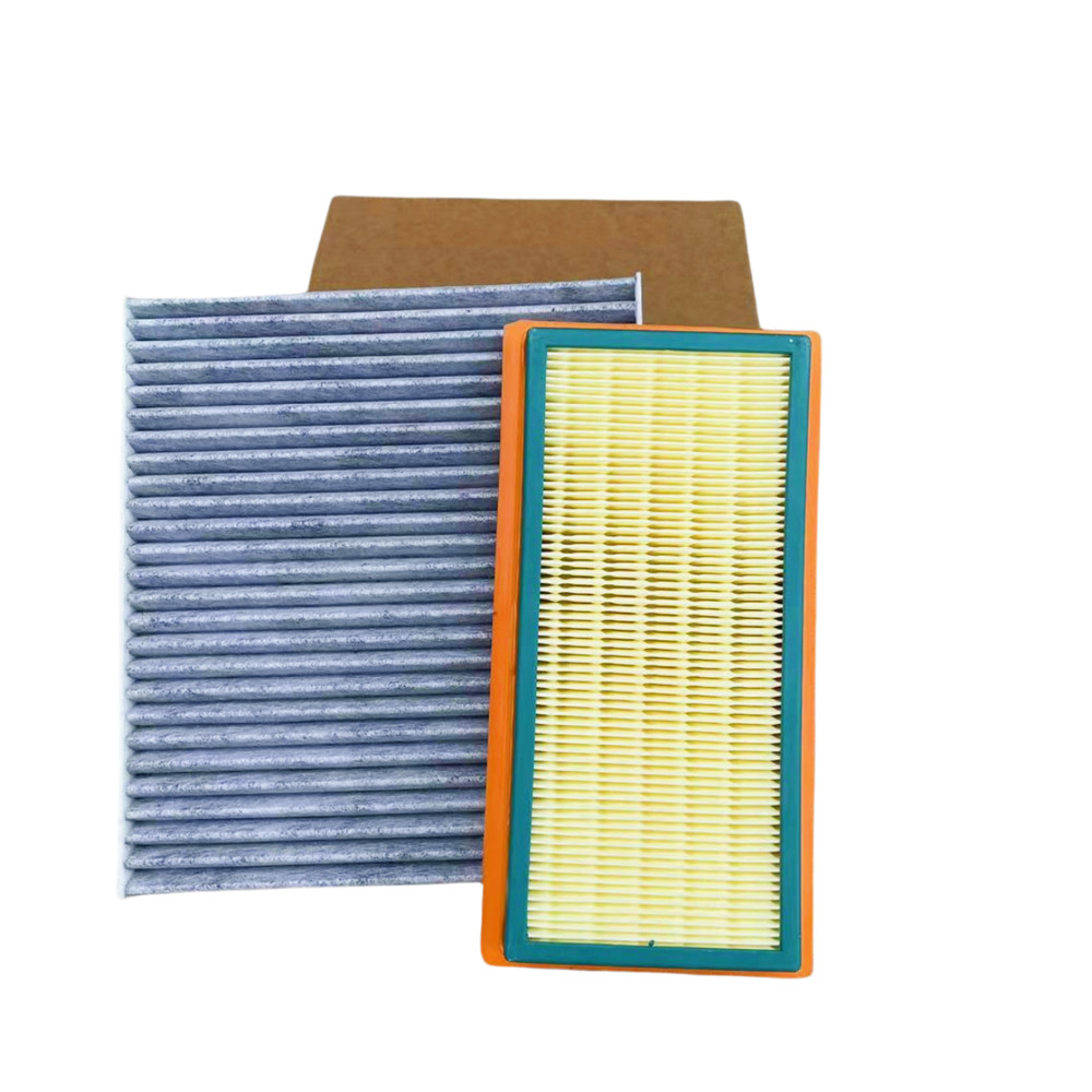 For 2014-2019 VERSA & VERSA NOTE Combo set Engine & Carbonized Cabin Air Filter