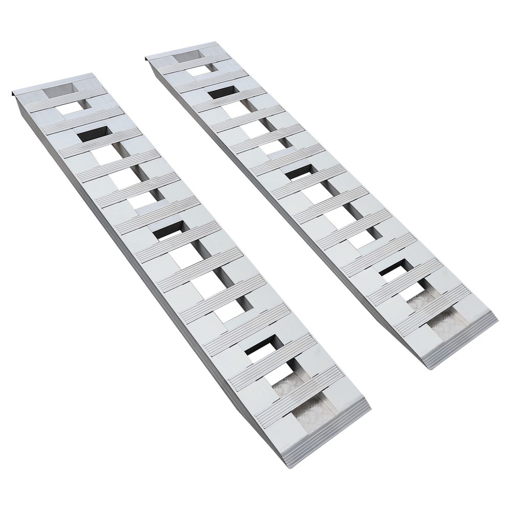 6800 lbs Aluminum Trailer Ramps – 2-Pack for Safe Vehicle Loading