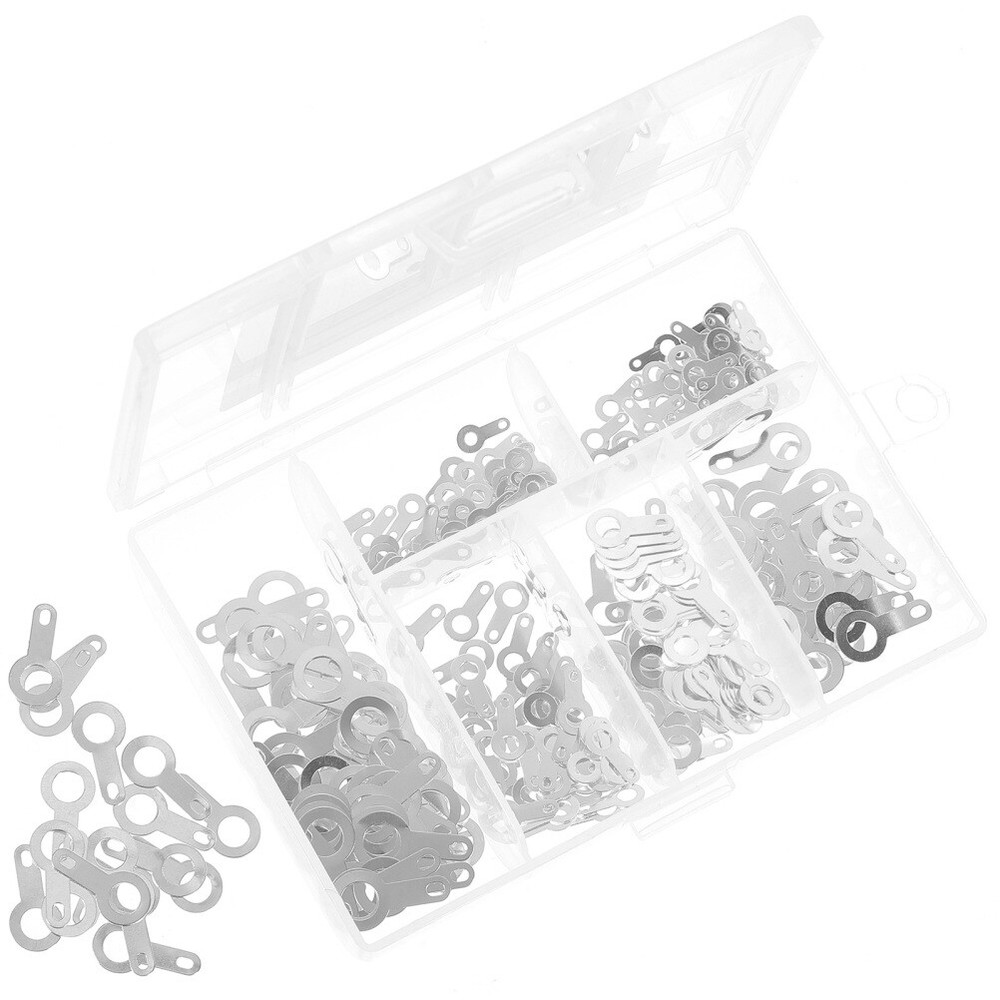 300pcs Single-head Soldering Terminal Copper Plating Plain Washer