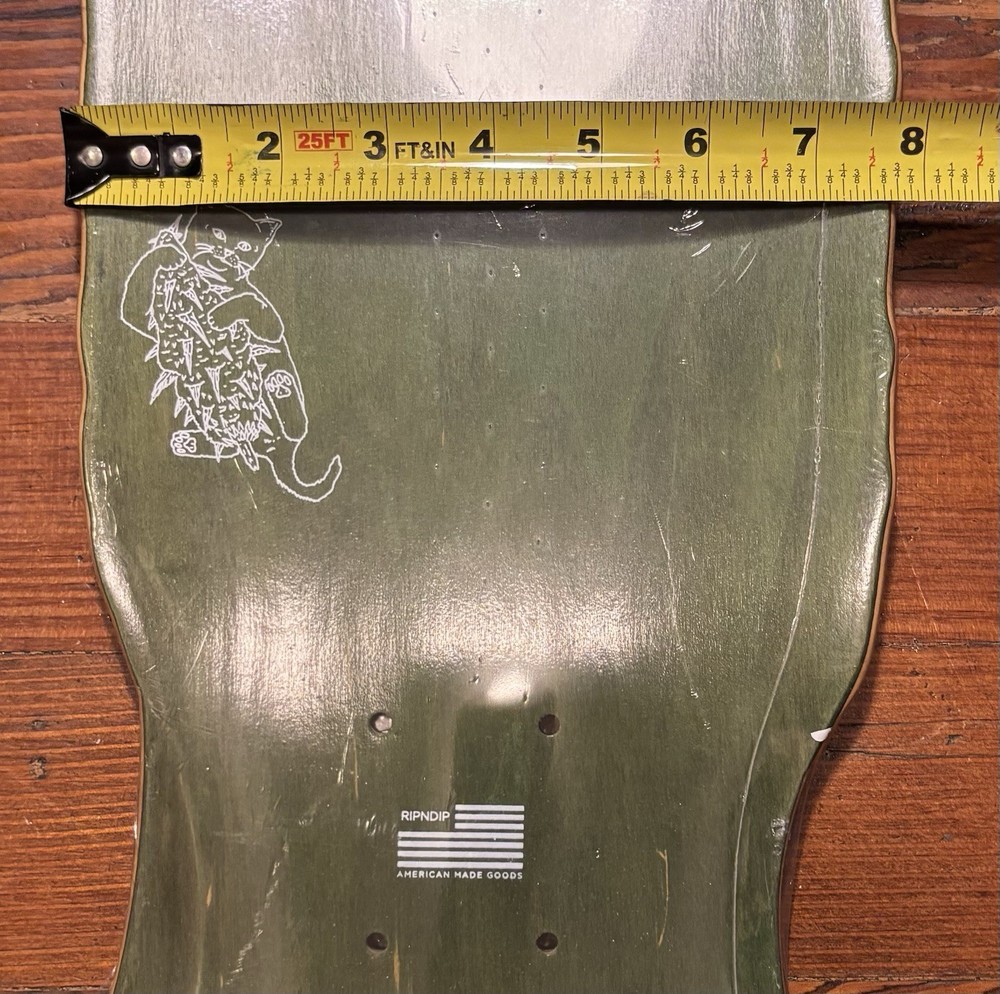 RIPNDIP NERMAL NUG CRUISER SKATEBOARD DECK *RARE*