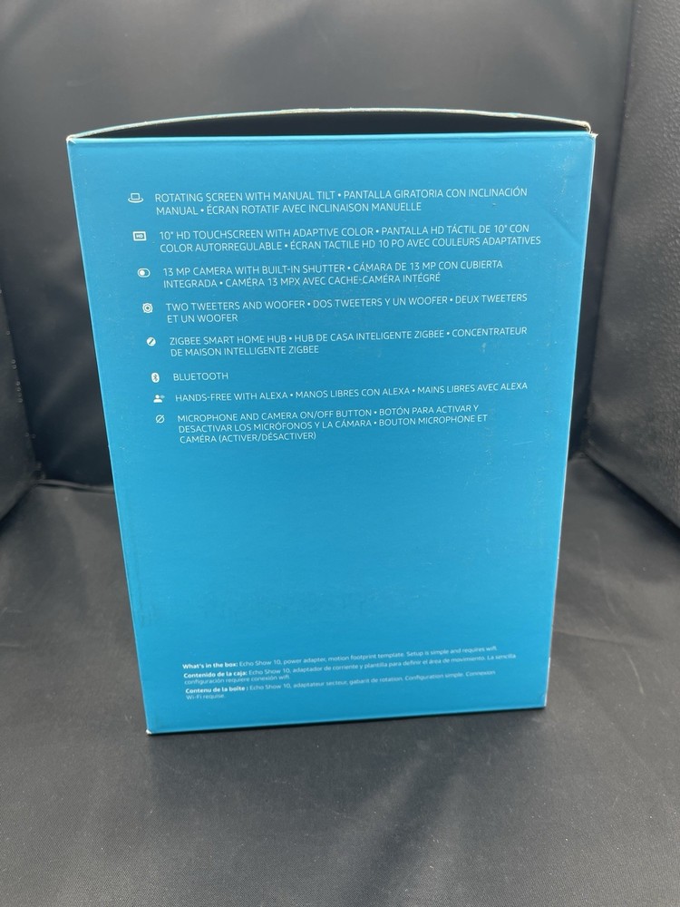 Amazon Echo Show 10 (3rd Gen) – Charcoal