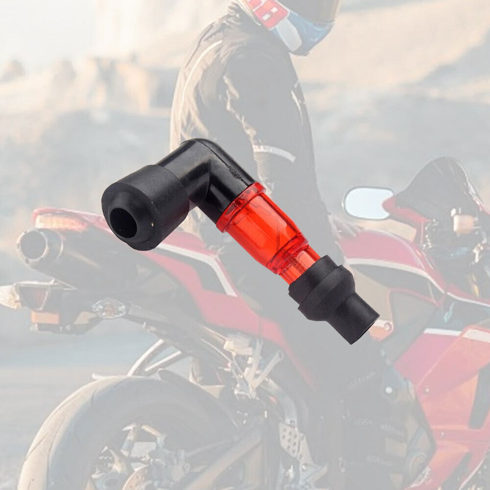 Universal Motorcycle Flash Spark Plug Cap Ignition High Pressure Cap Accessories