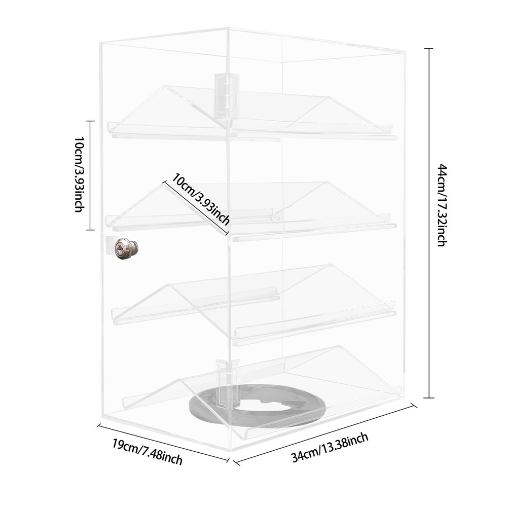 Acrylic Eyewear Showcase, Acrylic Display Case, Clear Acrylic Display Case