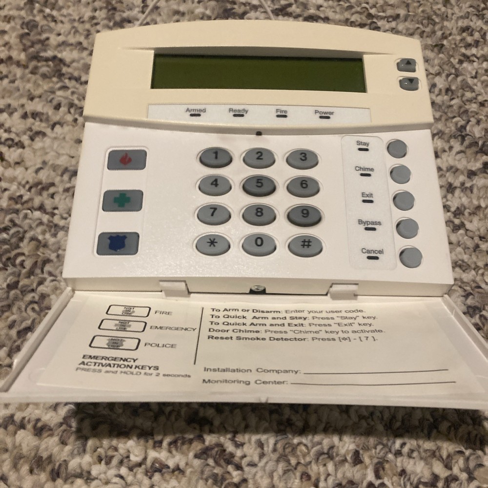 GE Security Keypad w/ Wireless Receiver 42-400 NX-148E-RF