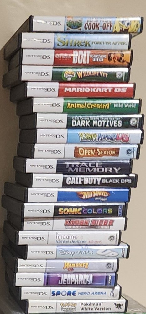 Nintendo DS Cases Only. Updated 8/3.