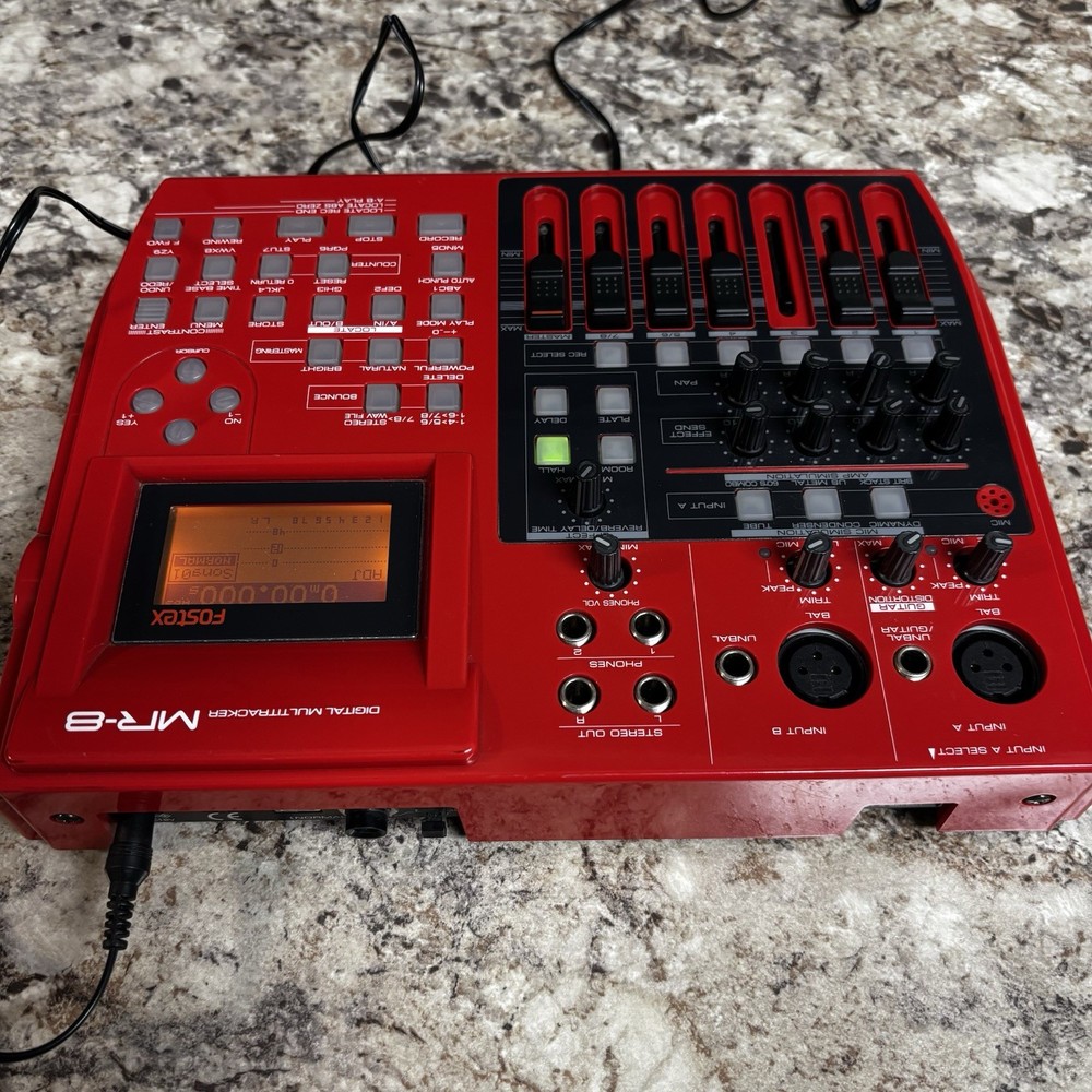 Fostex MR8 Digital Multitrack Recorder MR-8 Studio Multitracker