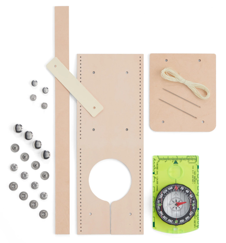 COMPASS LEATHER DIY KIT - Explorer Kit