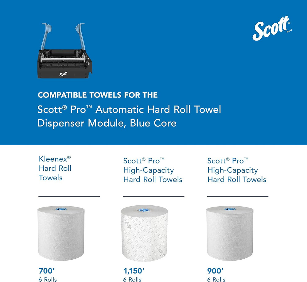 Pro Automatic Hard Roll Towel Dispenser Module Only (34361), for Scottprofession